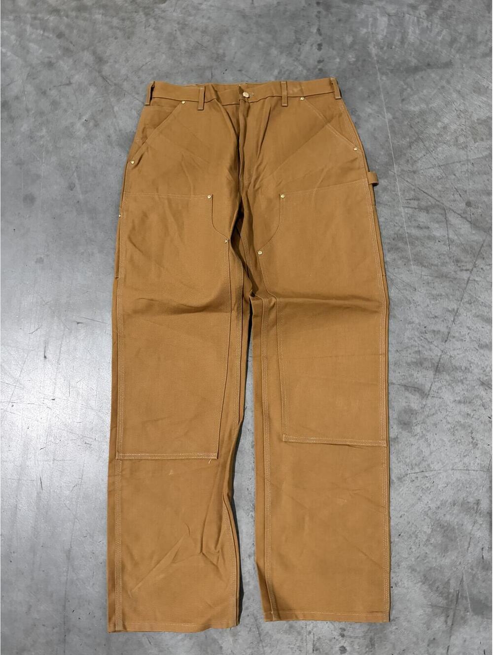 NWT Carhartt B01-M Double Knee Carpenter Pants Size 36x34 Vintage